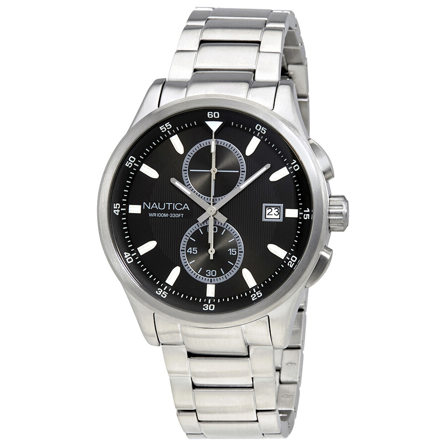 NCT 19 Black Dial Men's Chronograph Watch