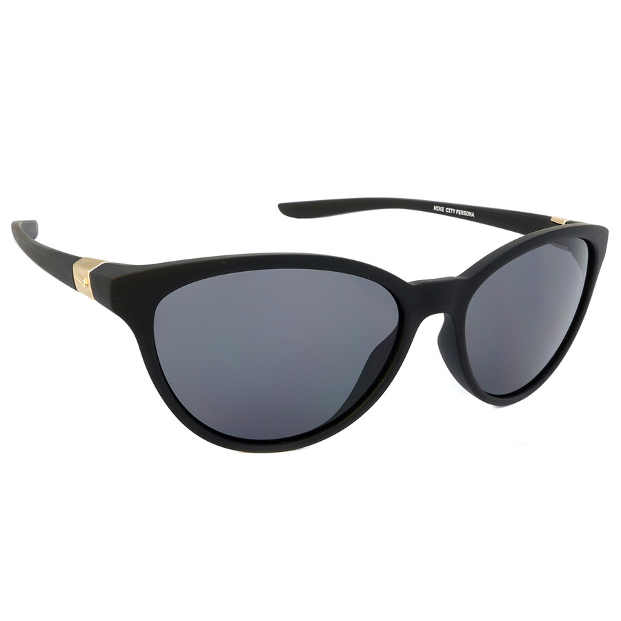 Nike Dark Grey Cat Eye Ladies Sunglasses NIKE CITY PERSONA DJ 010 57