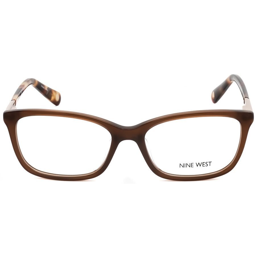 Nine West Ladies Brown Square Eyeglass Frames NW517921052 886895463478