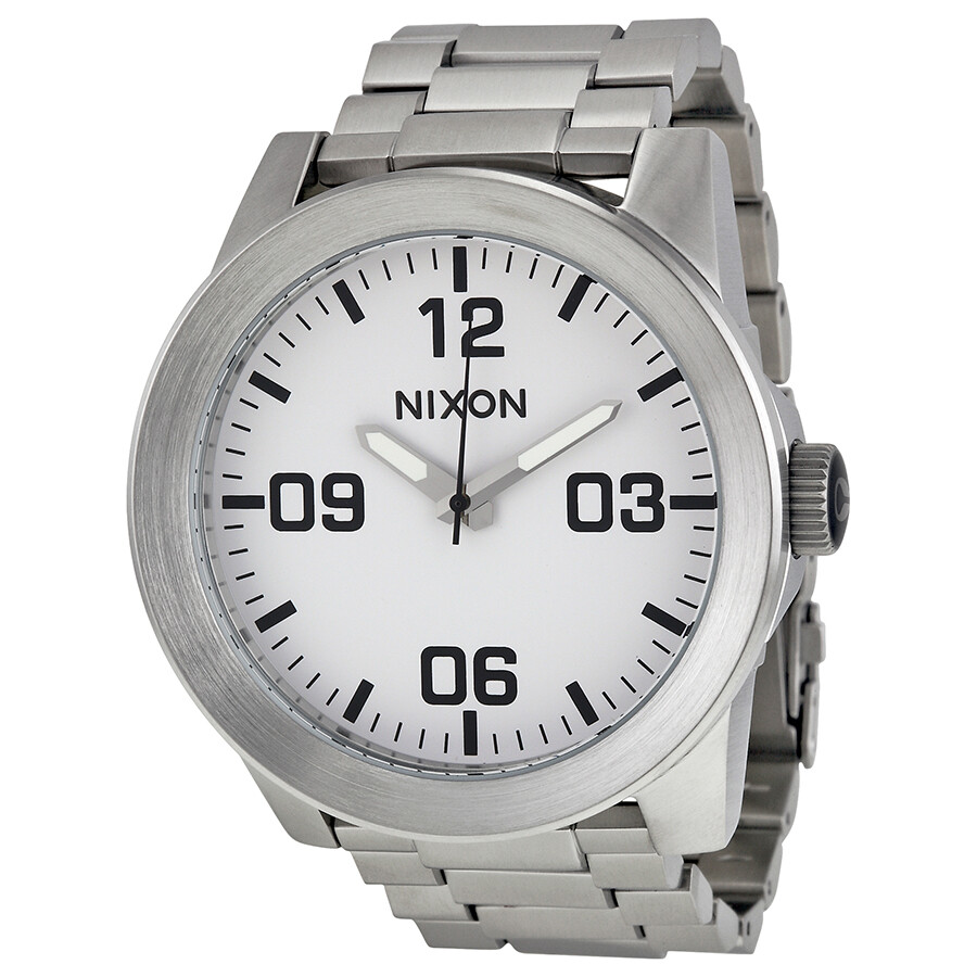 nixon corporal ss silver