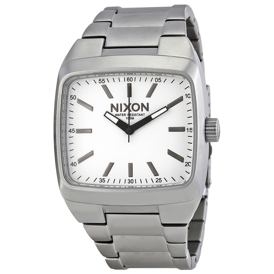 Nixon Manual White Dial Stainless Steel Men's Watch A2441166