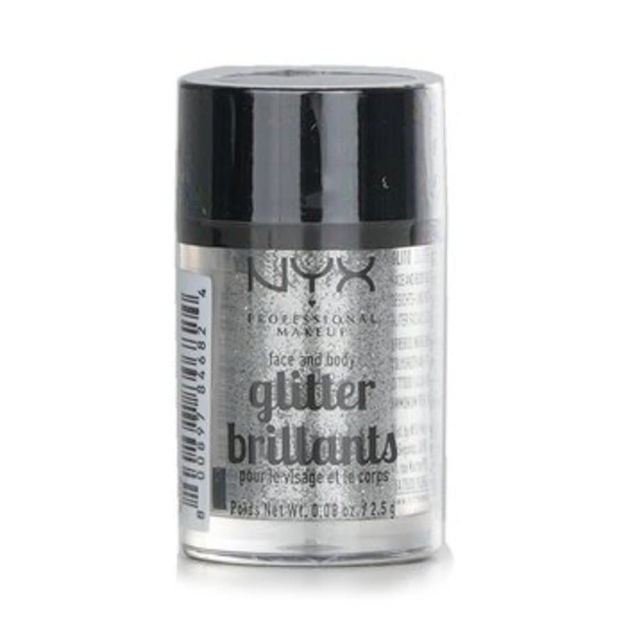 nyx-ladies-makeup-face-body-glitter-brillants-0-08-oz-silver-makeup