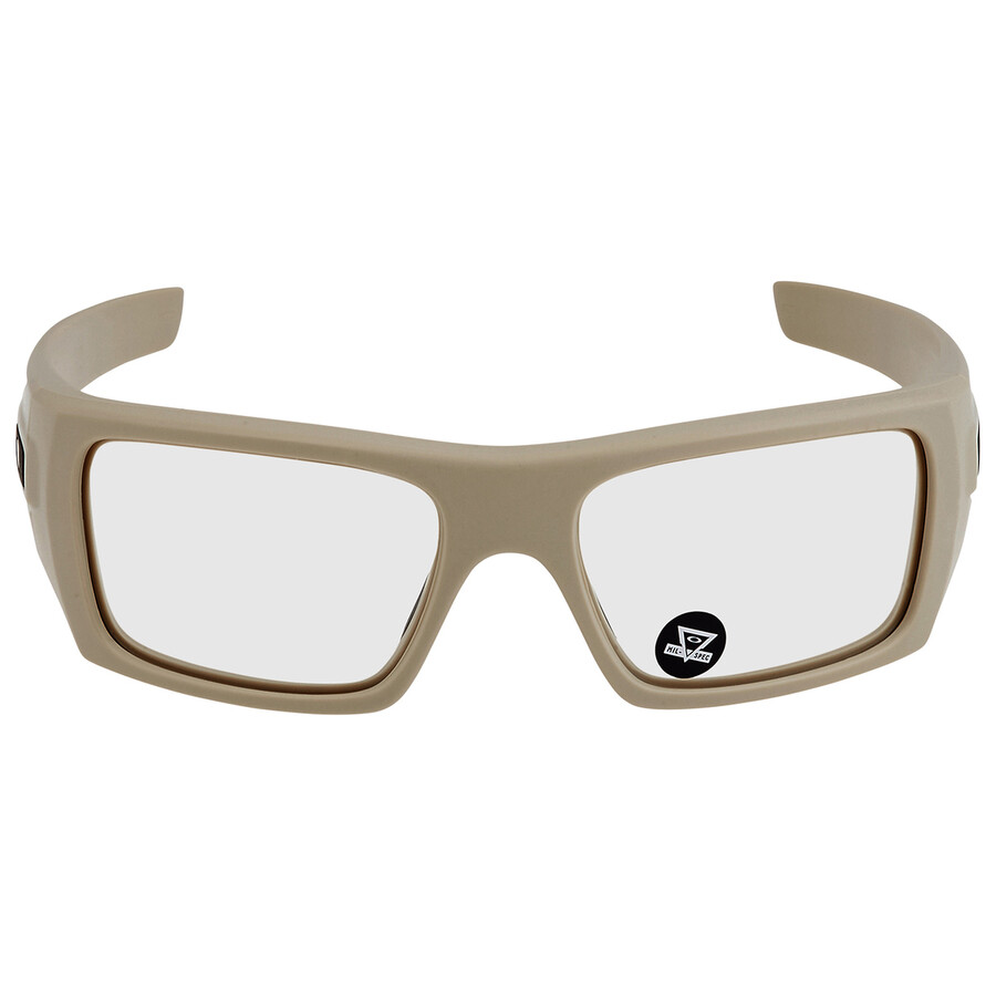 Oakley Det Cord Clear Rectangular Men's Sunglasses OO9253 1761