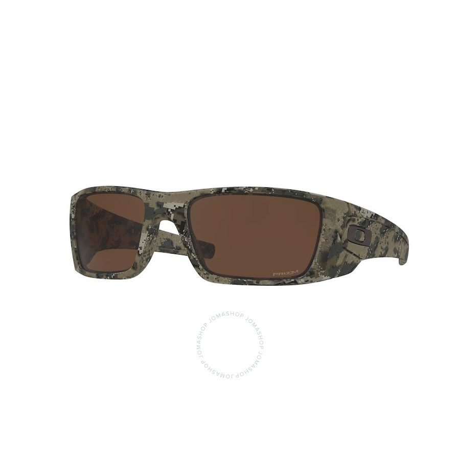 Oakley Fuel Cell Prizm Tungsten Rectangular Men's Sunglasses OO9096