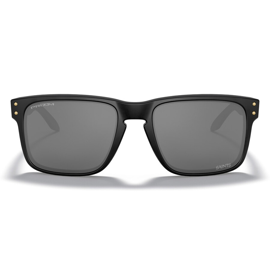 Oakley New Orleans Saints Holbrook Prizm Black Square Men's Sunglasses OO9102 9102N1 55
