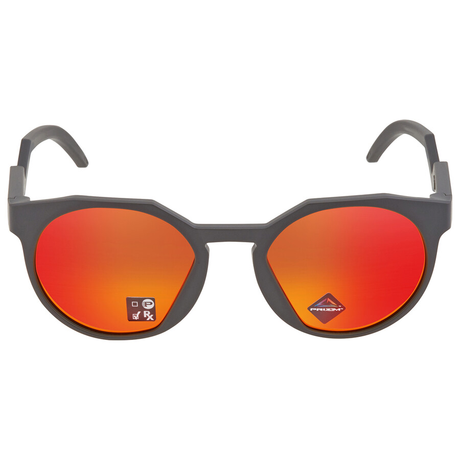 Oakley HSTN Prizm Ruby Round Men's Sunglasses OO9464 946403 52