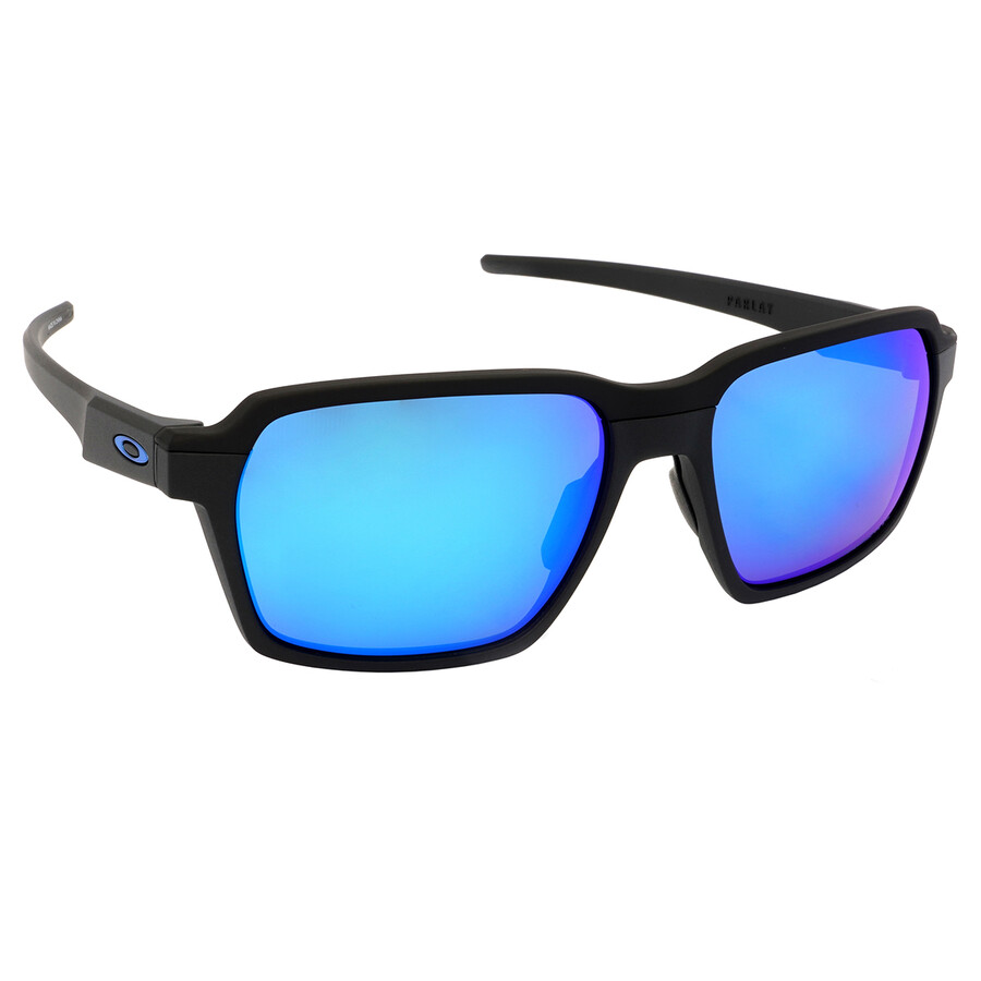 Oakley Parlay Prizm Sapphire Polarized Rectangular Men's Sunglasses ...