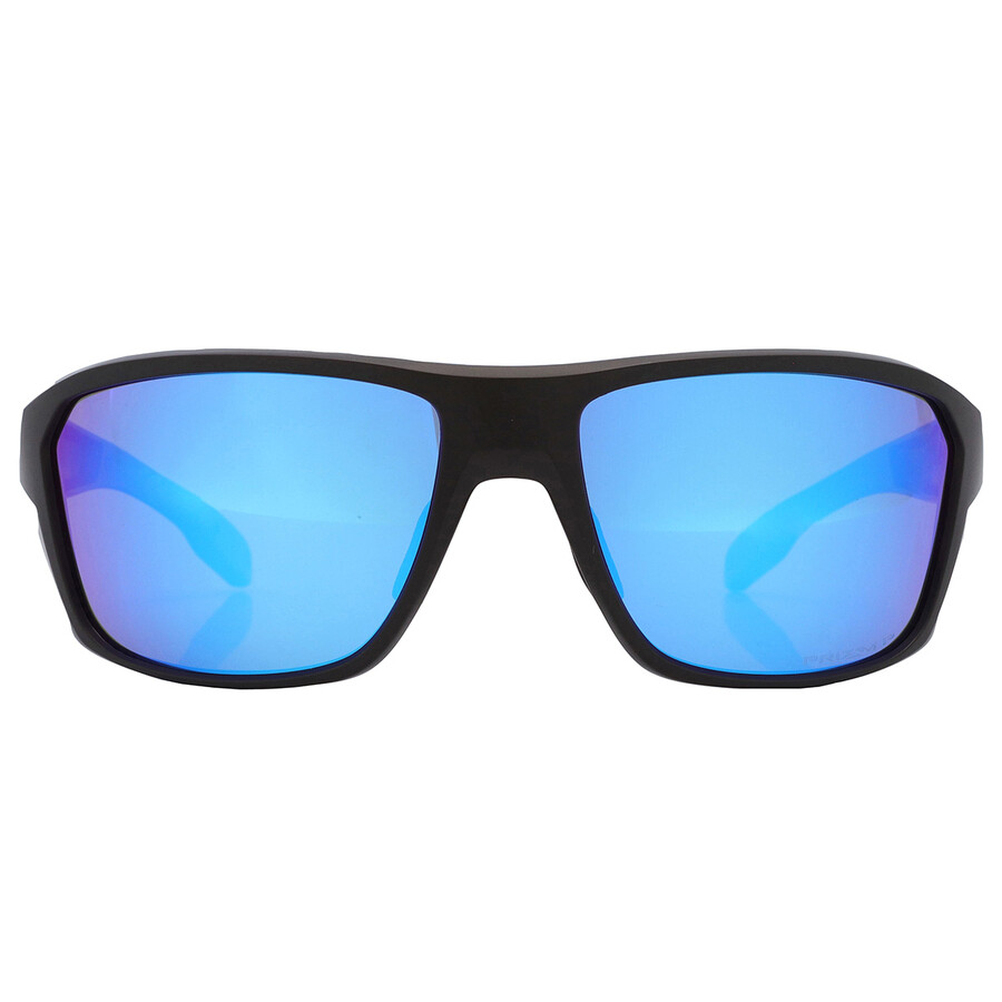 Oakley Split Shot Prizm Sapphire Polarized Rectangular Men's Sunglasses ...