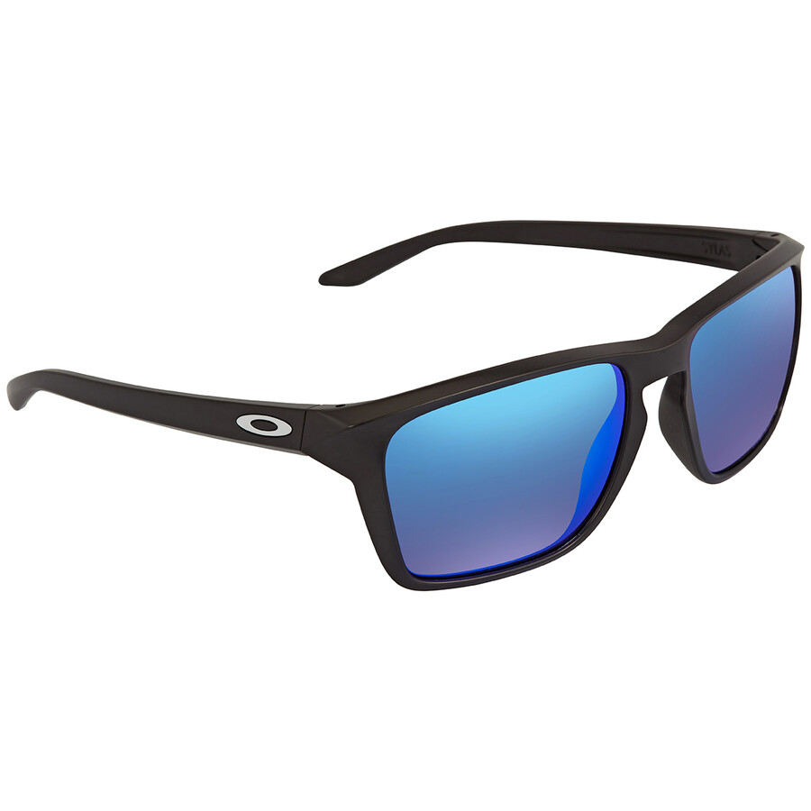Oakley Sylas Prizm Sapphire Polarized Rectangular Men's Sunglasses ...