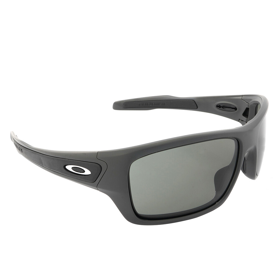 Oakley Turbine Prizm Grey Rectangular Men's Sunglasses OO9263 926366 65