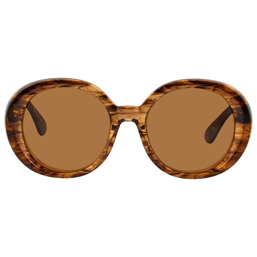 Oliver Peoples Brown Polarized Oversized Ladies Sunglasses OV5426SU