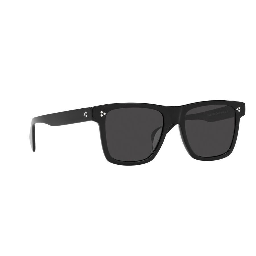 Oliver Peoples Men's Black Rectangular Sunglasses 0OV5444SU100587