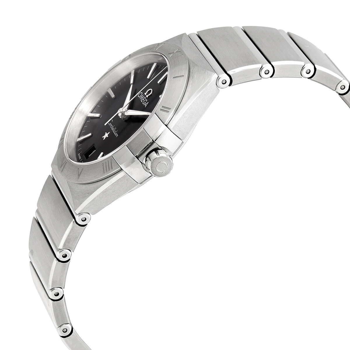 Omega Constellation Quartz Black Dial 