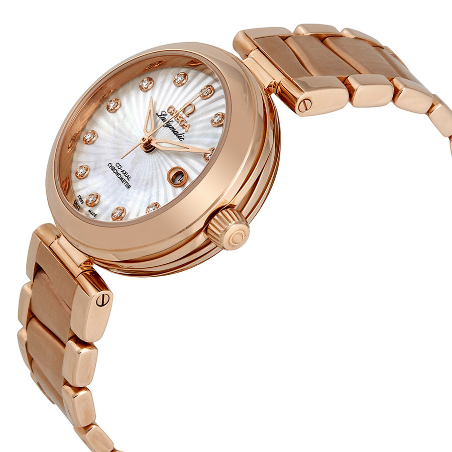 Omega De Ville Ladymatic 18K Rose Gold 