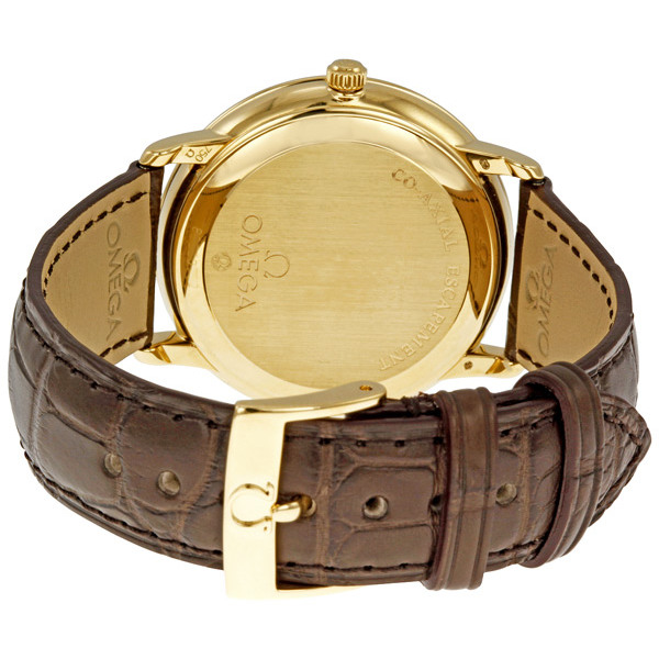 Omega Deville Prestige Yellow Gold Case Men's Watch 4617.31.02 4617.31.02  785449048928 - Omega, De Ville - Jomashop