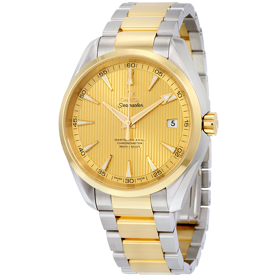 Omega Seamaster Aqua Terra Champagne 
