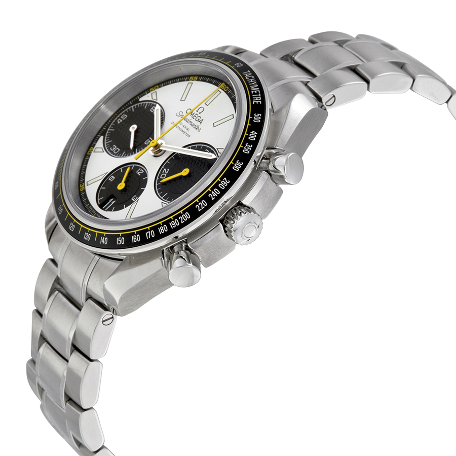 Omega Speedmaster Racing Co-Axial White 