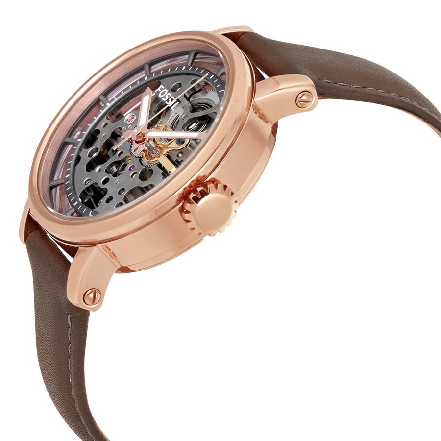 Fossil Open Box - Fossil Original Boyfriend Automatic Skeleton Dial Ladies  Watch ME3089 ME3089 - Fossil, Boyfriend - Jomashop