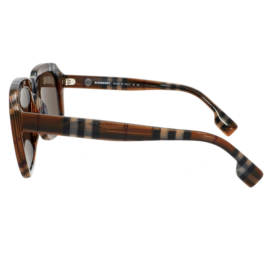 Burberry Open Box Burberry Astley Dark Brown Sport Men's Sunglasses