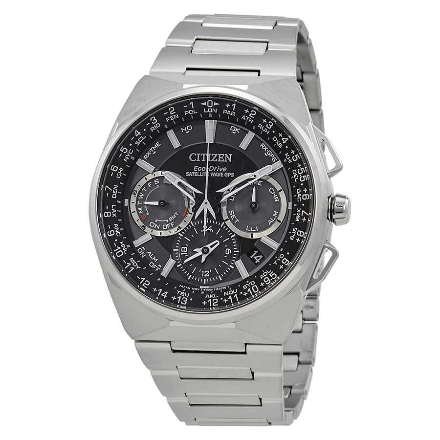 Citizen Open Box - Citizen Satellite Wave F900 GPS Titanium Men's Watch  CC9008-50E CC9008-50E - Watches, Citizen - Jomashop