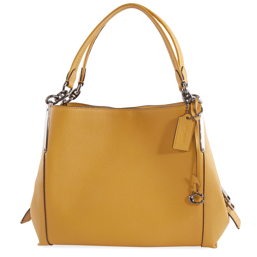 Coach Open Box Coach Ladies Dalton 28 Pebble Leather Shoulder Bag