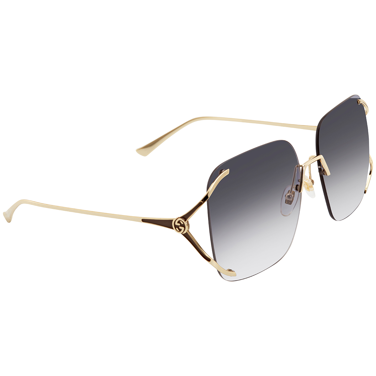 Gucci Gold New Collection Women's Gg0646s 001 Square Eyewear Sunglasses  Listed By Best Frames - Tradesy