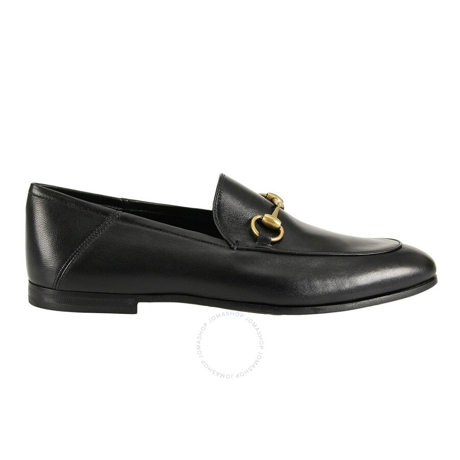 mens gucci patent leather loafers