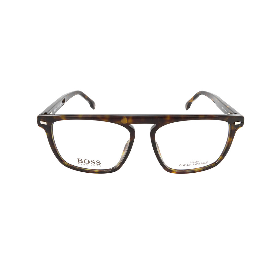 Hugo Boss Open Box Hugo Boss Demo Rectangular Men's Eyeglasses BOSS