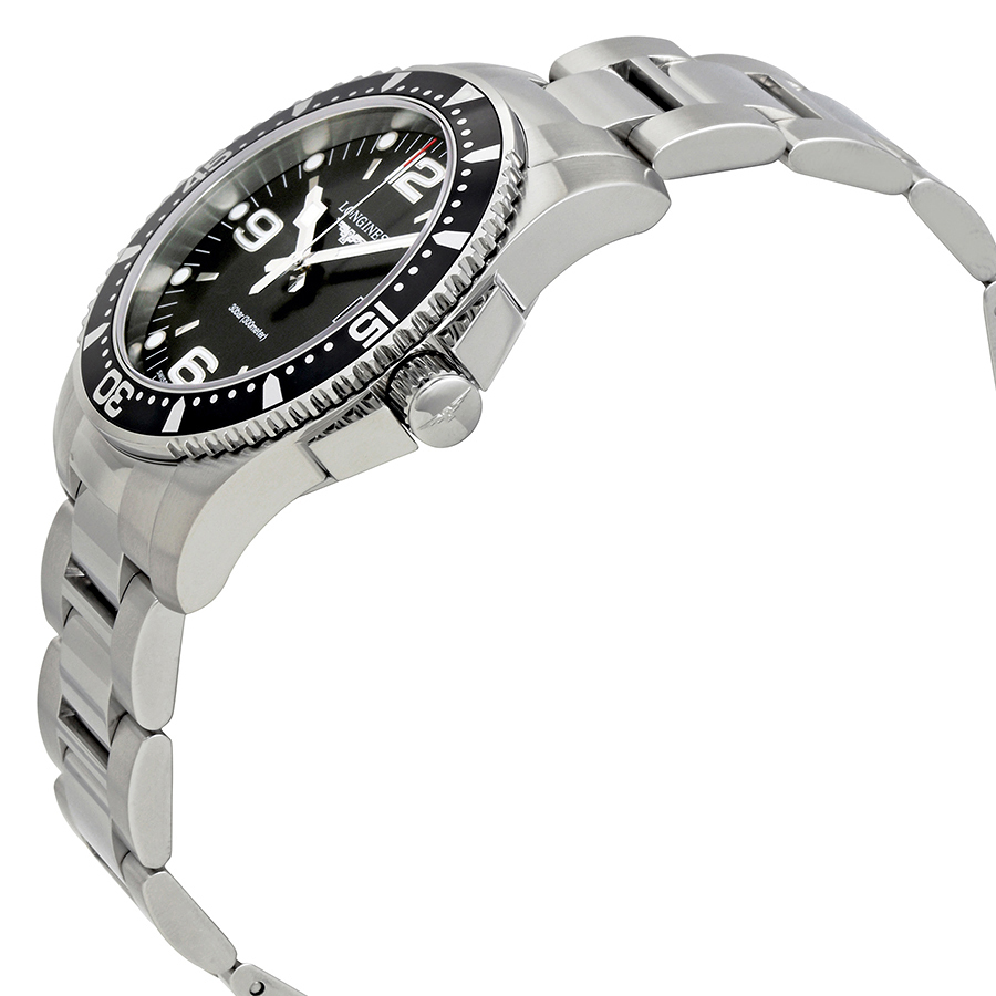 Longines Open Box - Longines HydroConquest Black Dial Men's 41mm Watch L37404566  L37404566 - Longines, HydroConquest - Jomashop