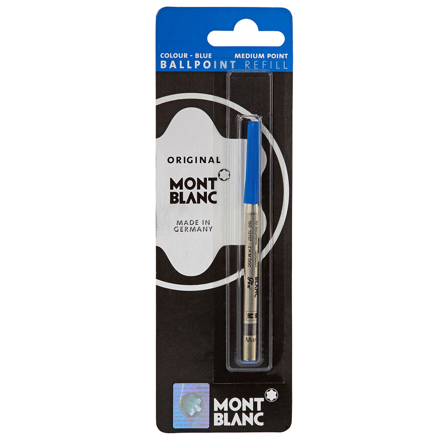 Montblanc Open Box Montblanc Ballpoint Pen Refill Medium, Pacific