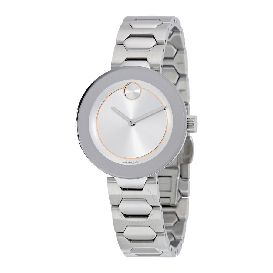 Open Box - Bold Silver Dial Ladies Watch