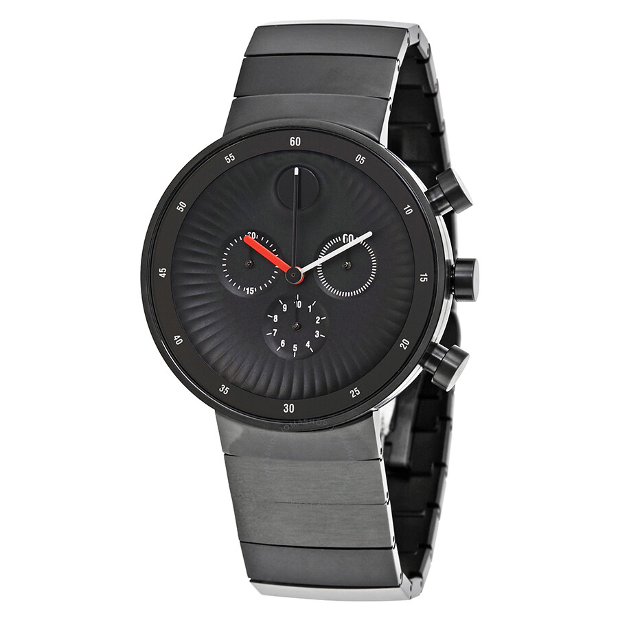 Open Box - Edge Black Ion-plated Stainless Steel Men's Watch