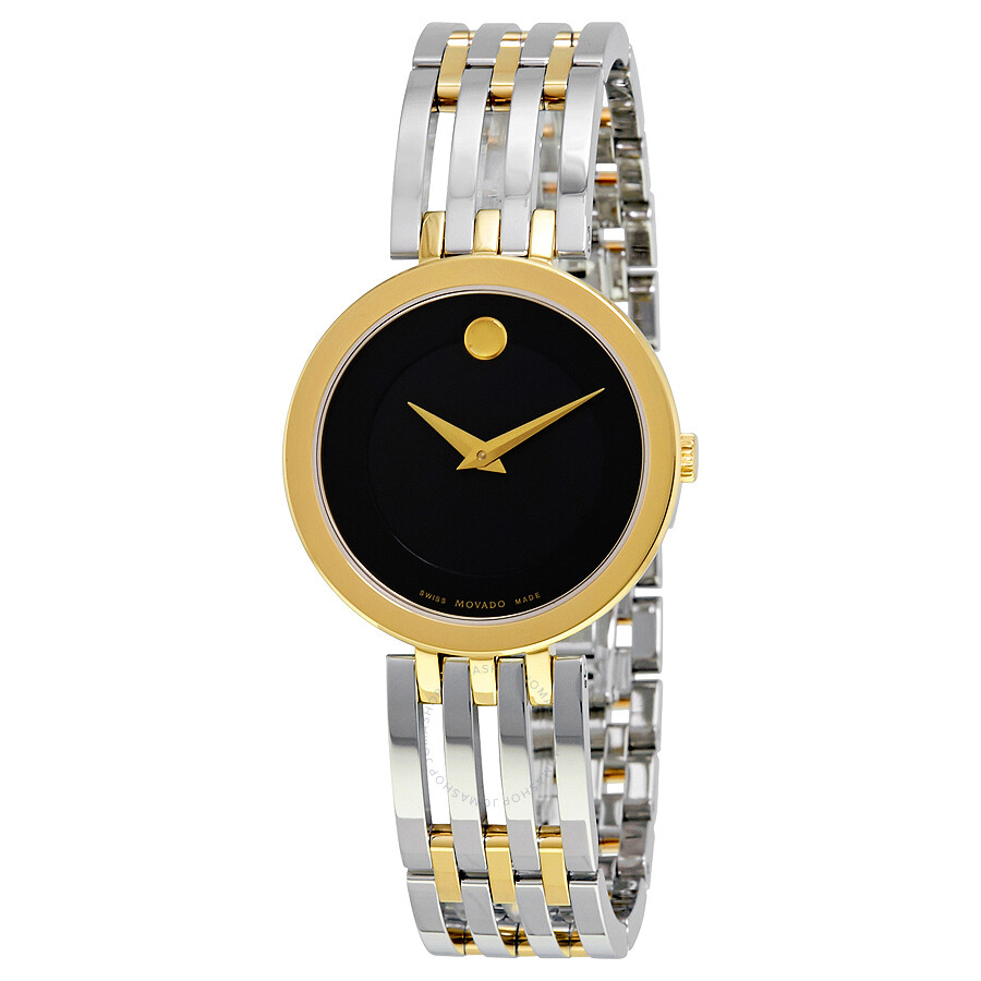 Open Box - Esperanza Black Museum Dial Ladies Watch