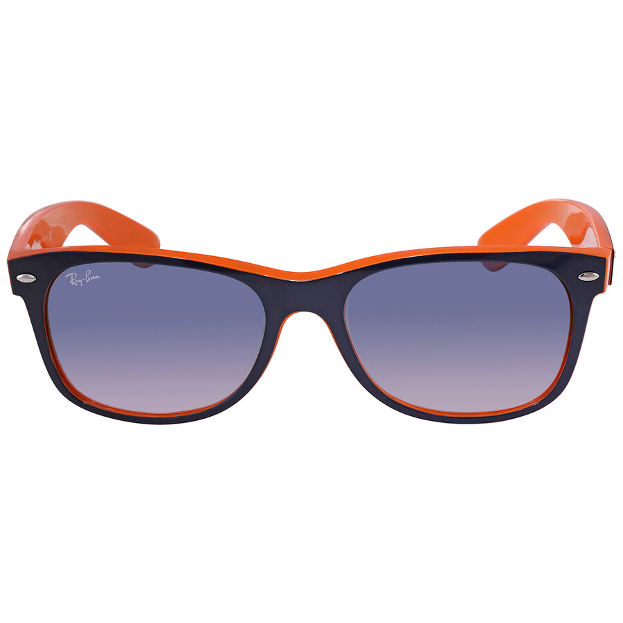 Ray-Ban Open Box - Ray Ban New Wayfarer Color Mix Light Blue Gradient ...