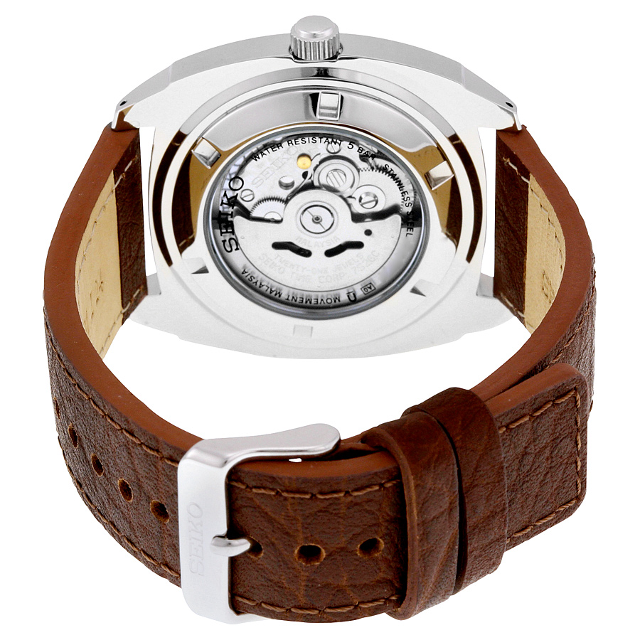 Seiko Open Box - Seiko Recraft Automatic Blue Dial Brown Leather Men's  Watch SNKN37 SNKN37 - Seiko, Recraft - Jomashop