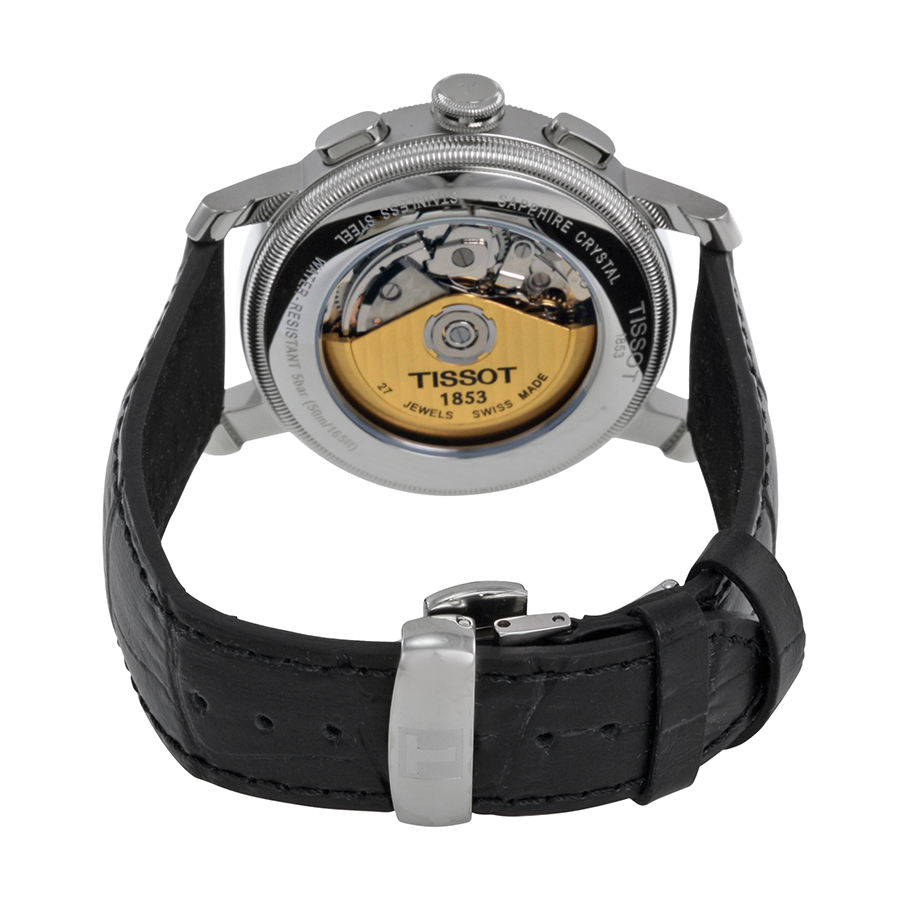 Tissot Open Box - Tissot Bridgeport Automatic Chronograph Black Dial Men's  Watch T097.427.16.053.00 - T-Classic, Bridgeport - Jomashop