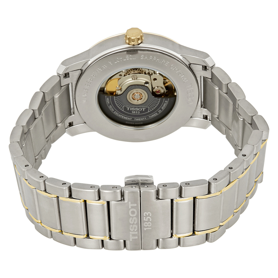 Tissot Open Box - Tissot T-Classic Automatic Silver Dial Two-tone Men's  Watch T0874075503700 T087.407.55.037.00 - Watches, T-Classic - Jomashop