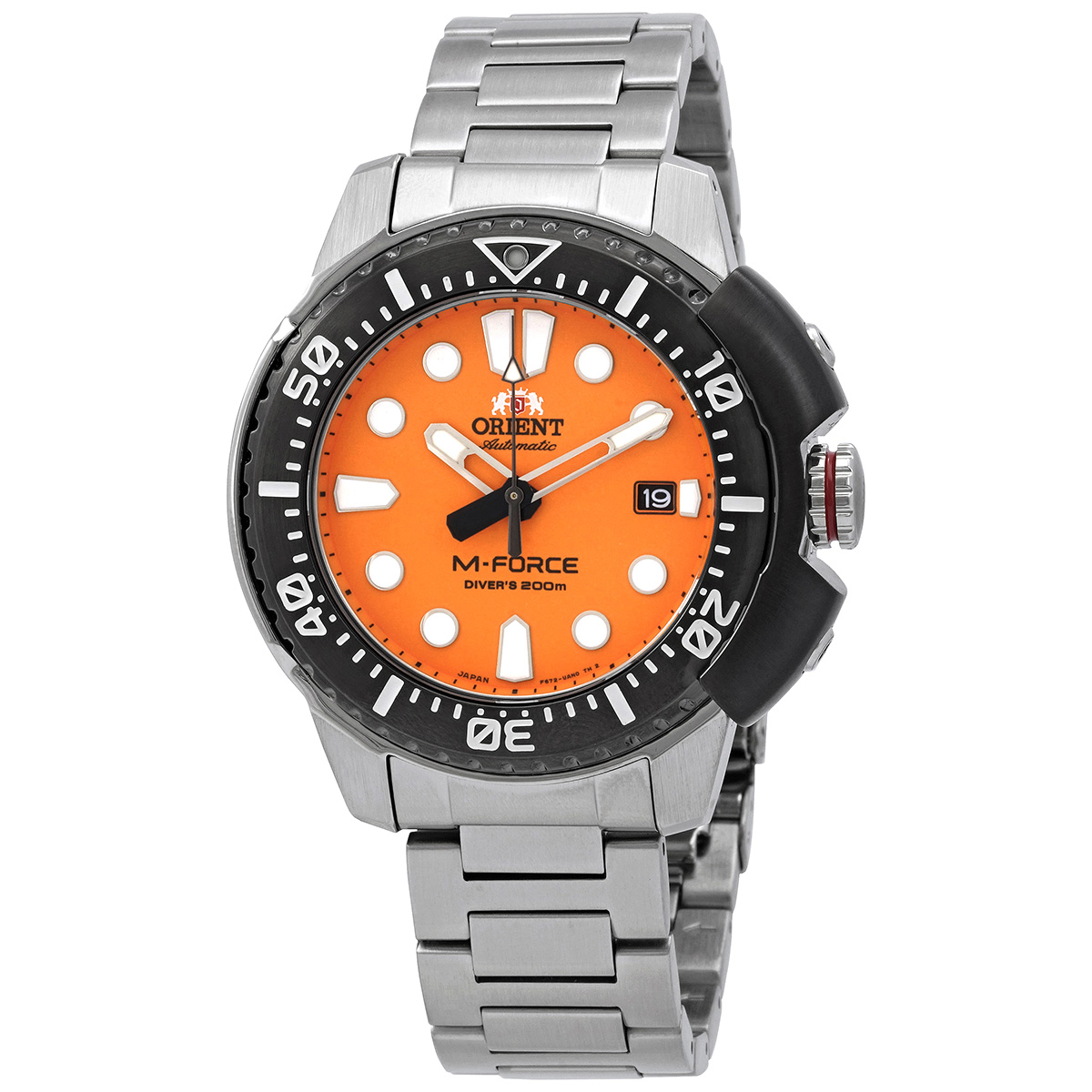 Orient M Force Orange Sel03002m0 Orient M Force Orange Orient