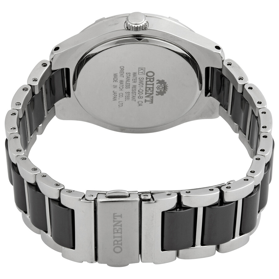 Orient Quartz Crystal Black Dial Ladies Watch SSW01003B0 Watches