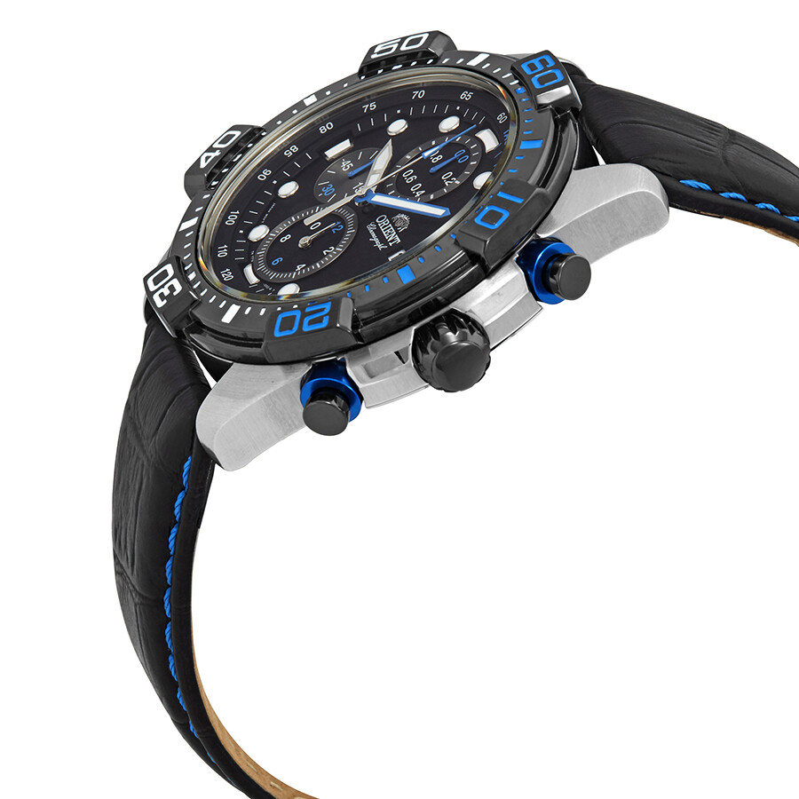 Orient Sport Chronograph Black Dial Men's Watch FTT16004B 842047136140