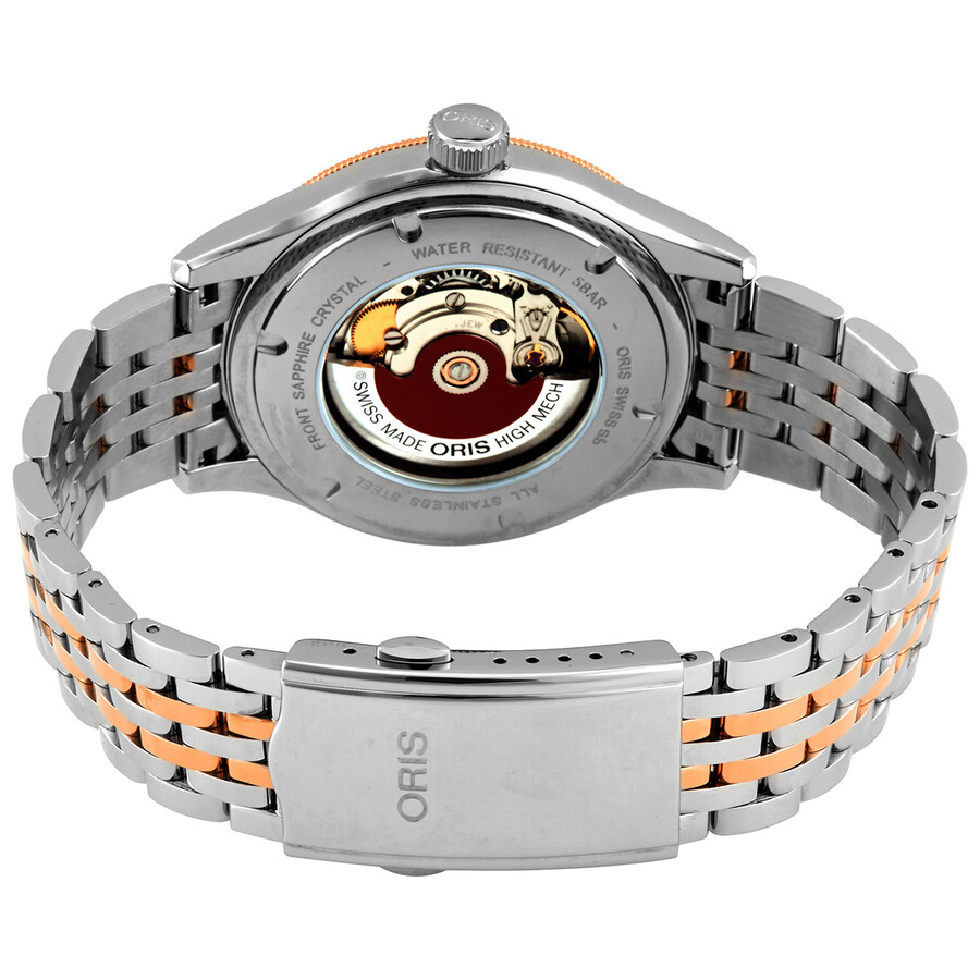 oris classic date blue