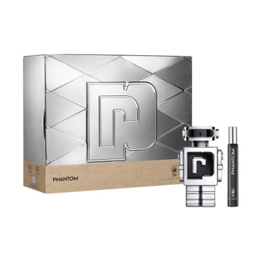 Paco Rabanne Men's Phantom Gift Set Bath & Body 3349668603893 Fragrances & Beauty, Phantom