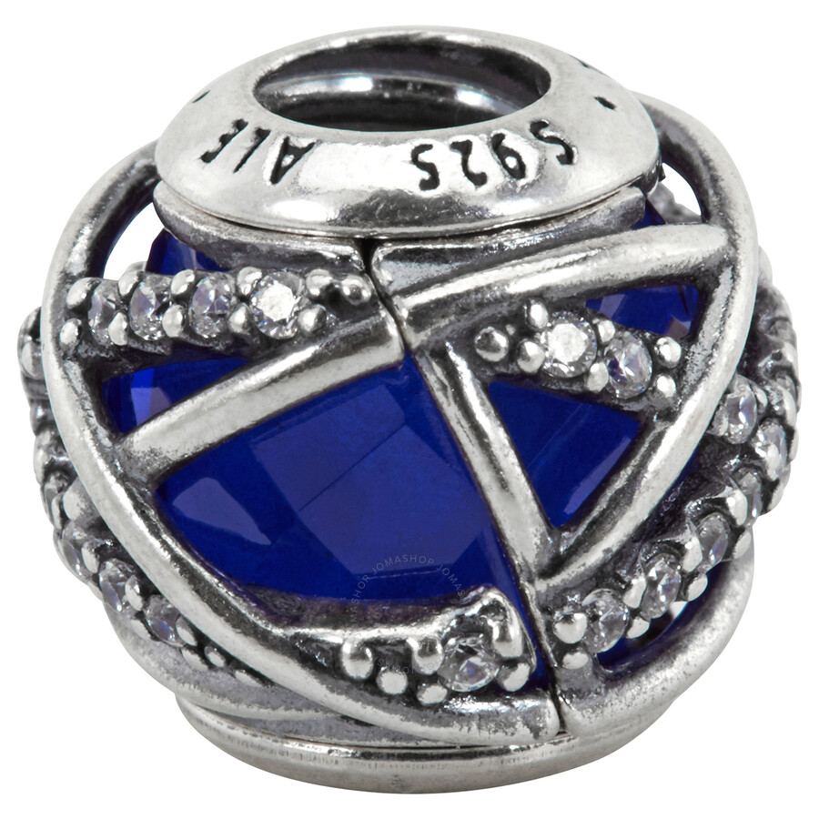 Pandora blue galaxy charm clearance