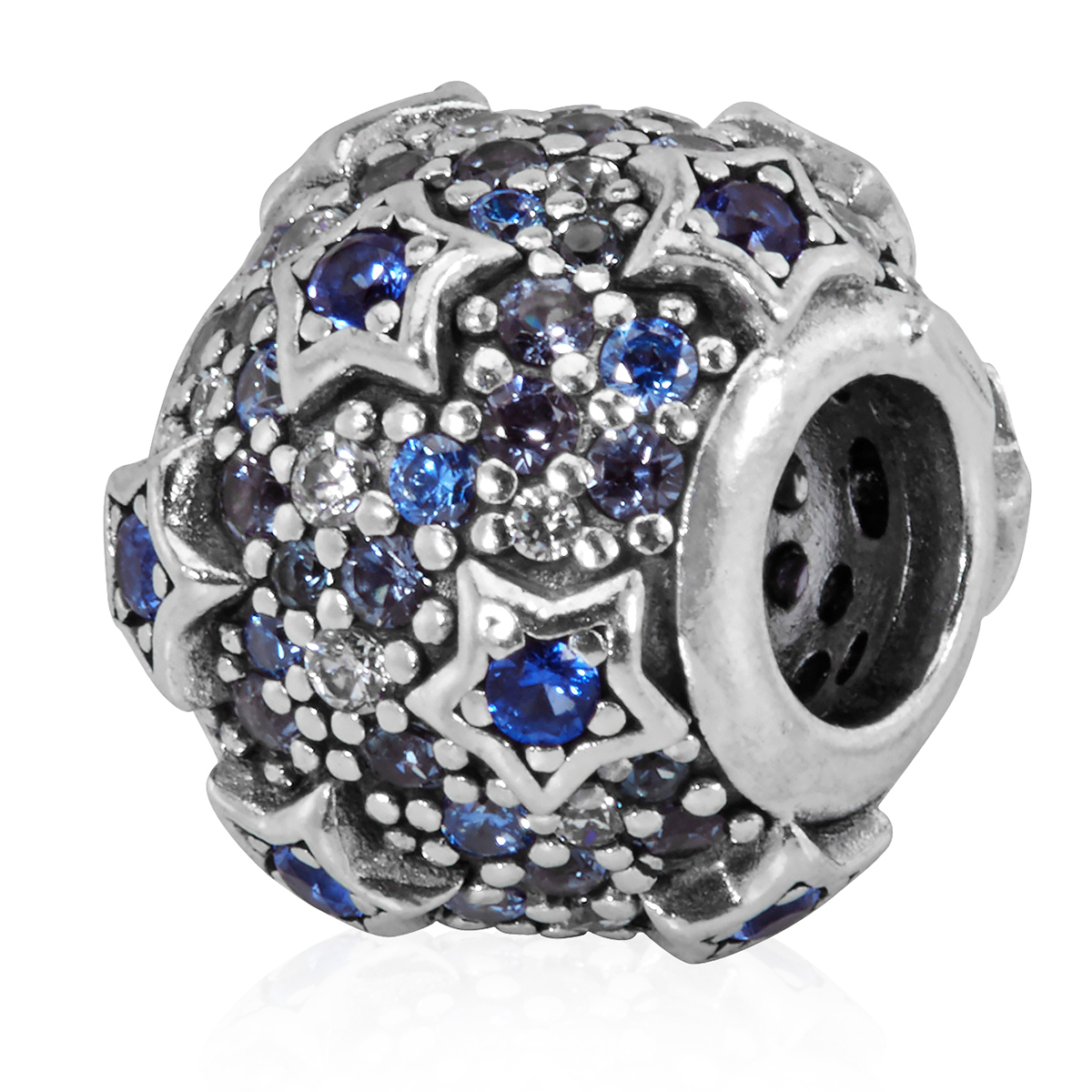 Pandora Elevated Stars Pave Charm In 