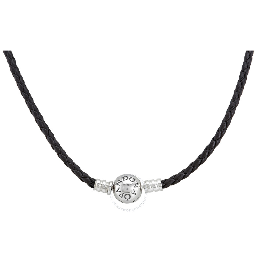 Pandora moments double leather bracelet Clearance