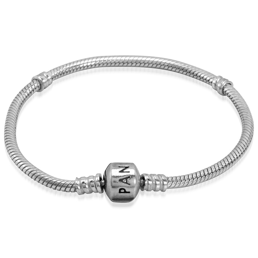 Pandora Moments Snake Chain Bracelet In Sterling Silver, Size 20