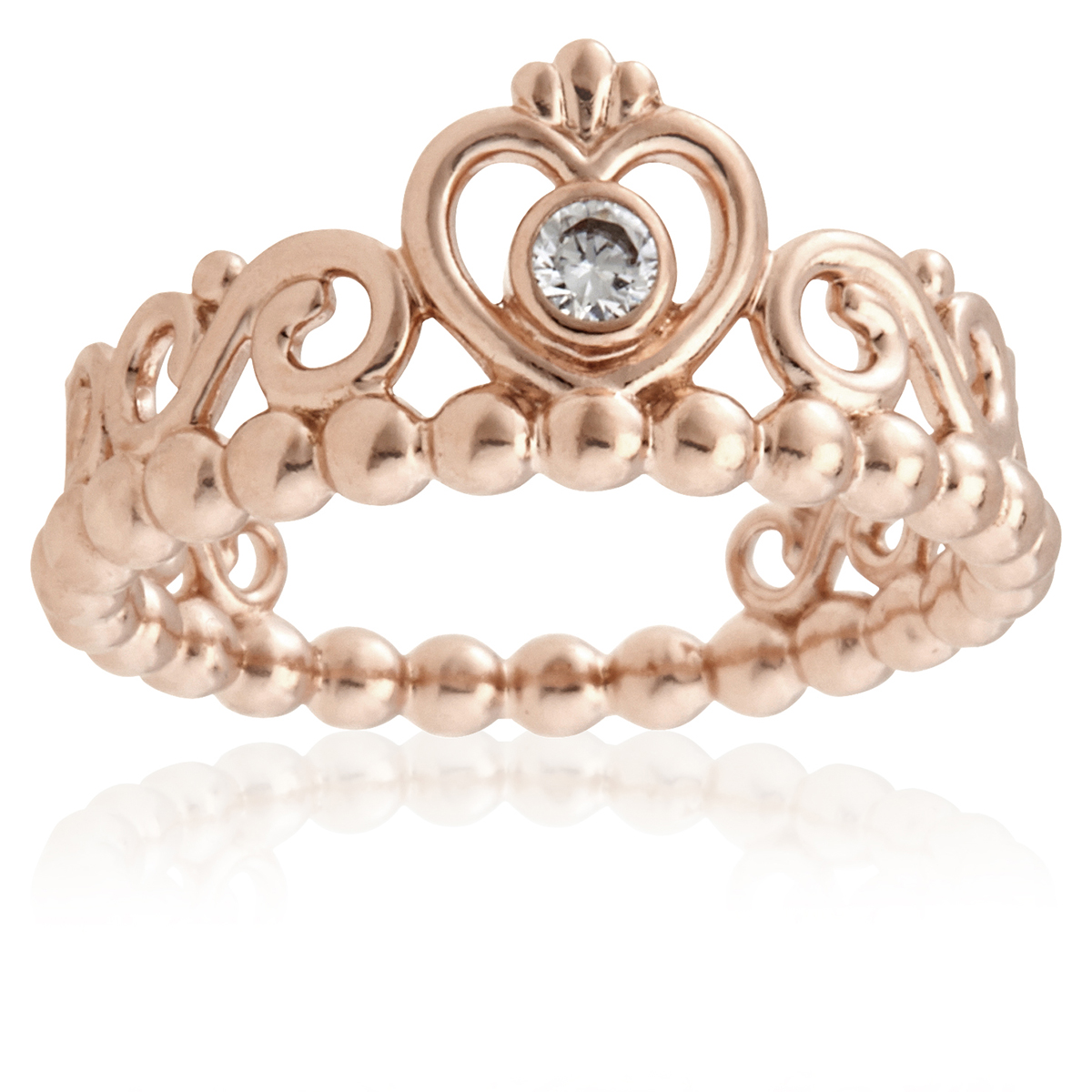 Pandora Princess Tiara Crown Ring in 