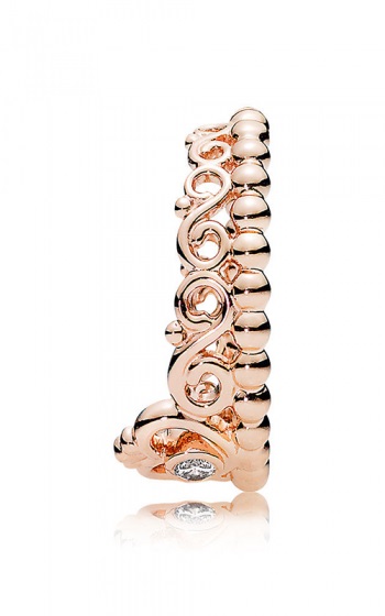 Pandora Princess Tiara Crown Ring in 