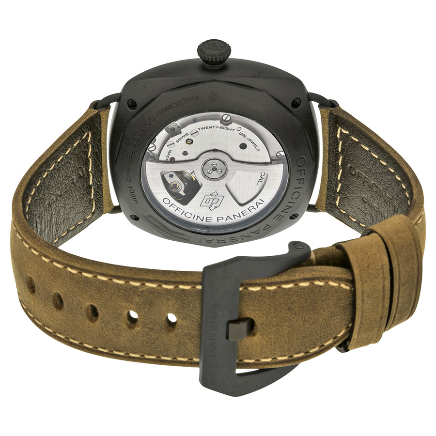 Panerai Radiomir Composite Black Seal 3 Days Automatic Men's Watch PAM00505  PAM00505 7613268011942 - Watches, Panerai - Jomashop