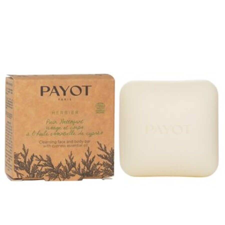 Payot Herbier Cleansing Face And Body Bar With Crypress Essential Oil 2